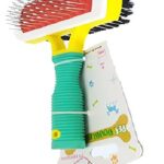 برس دوطرفه سیم رنگی با سری شستشو pet toy