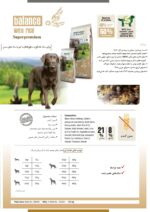 BEWIDOG – BALANCE – غذای سوپر پرمیوم سگ بالغ بالانس شده، مناسب برای سگ های مسن و با سطح فعالیت پایین مناسب همه نژادها (12/5 کیلوگرم) - تصویر 2