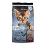 LEONARDO – KITTEN GF – غذای سوپر پرمیوم بچه گربه لئوناردو با طعم مرغ بدون غلات (1/8 کیلوگرم)