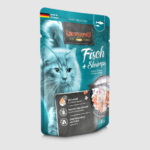 LEONARDO - Fish + Shrimps - پوچ گربه با گوشت خالص ماهی و میگو (85 گرم)