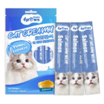 Naughty 4Paws - بستنی گربه طعم ماهی سالمون (15g×5)