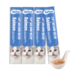Naughty 4Paws - بستنی گربه طعم ماهی سالمون (15g×5) - تصویر 2