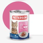 PETERSON - کنسرو پته گربه با طعم مرغ و جگر (400گرم)