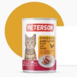 PETERSON - کنسرو پته گربه با طعم مرغ و جگر (400گرم) - تصویر 2