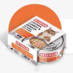 PETERSON - کنسرو گربه، نچرال مرغ، هویج و اسفناج (120گرم)