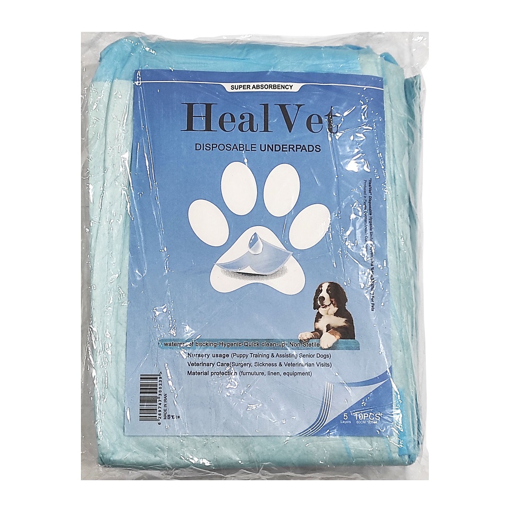 -هیلوت-60در90-2-Copy-2.jpg HealVet – زیر انداز یکبار مصرف(90*60) – (بسته 10 عددی) - تصویر 1
