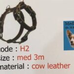 قلاده کتفی چرم طبیعی سایز متوسط - کد H2
