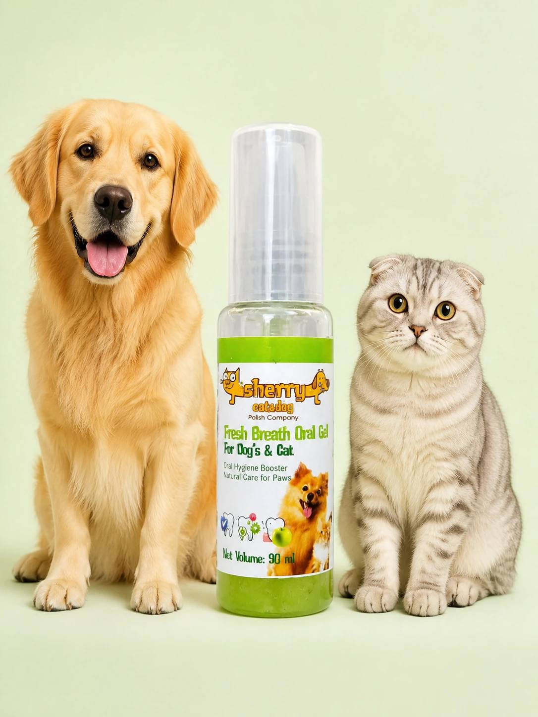 Fresh-Breath-Oral-Gel-1 ژل دهانشويه (30 ميلي)SHERRY PET *پت - تصویر 1