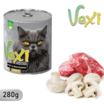 چانک گربه بالغ طعم گوشت و قارچ VEXI (280 گرمي)