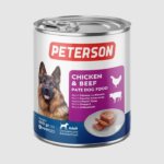 کنسرو پته سگ مرغ و گوشت (800گرمي) peterson *پت